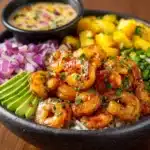 owls with Mango Salsa & Lime-Chili Sauce Recipe