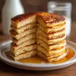 Banana Oat Greek Yogurt Pancakes Recipe