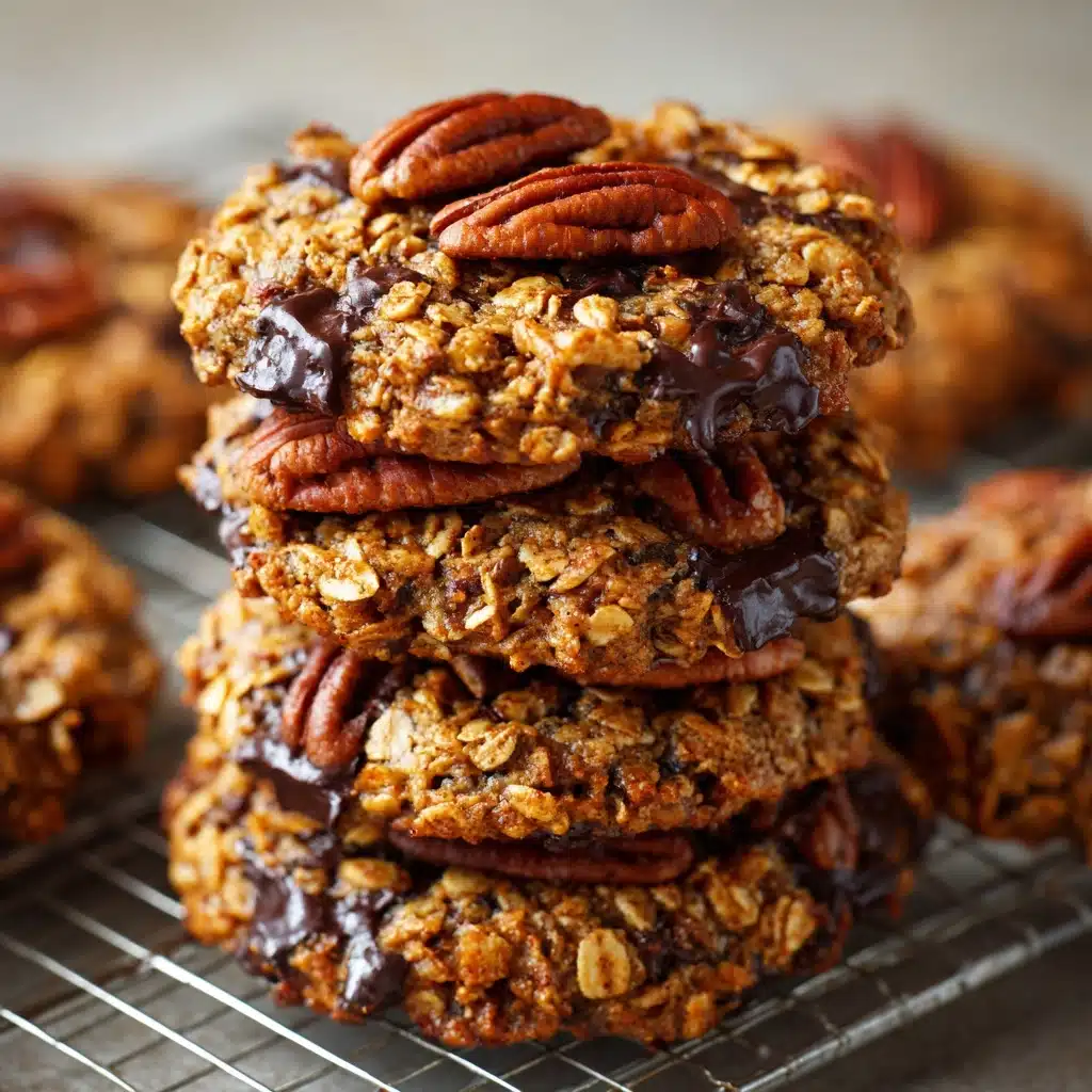 Chocolate Pecan Coconut Cookies Recipe - Recipe Image