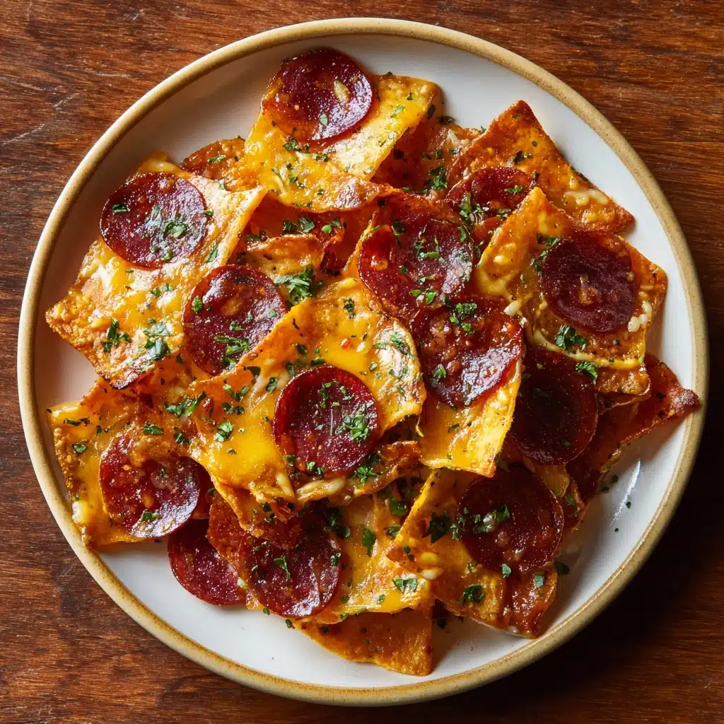 Two-Ingredient Pizza Chips Recipe - Recipe Image