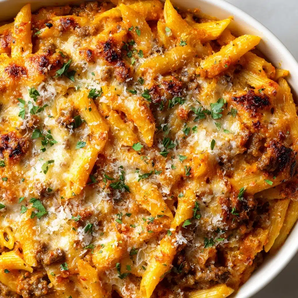 High Protein Chicken Parmesan Pasta Recipe