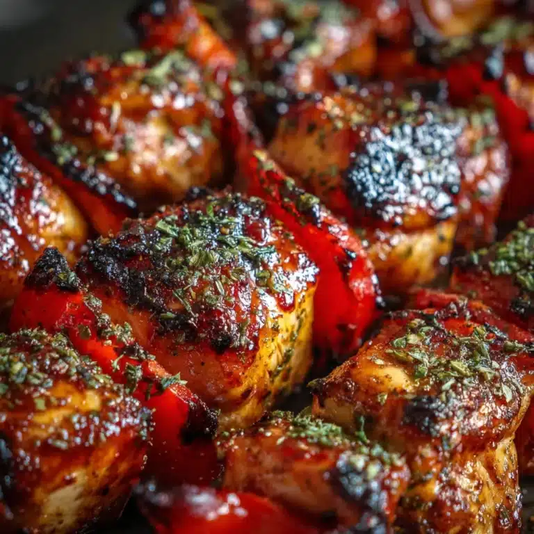 Grilled Chicken with Garlic Brown Sugar Sauce Recipe