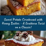 Sweet Potato Cornbread with Honey Butter Recipe