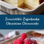 Zapekanka (Ukrainian Cheesecake) Recipe