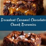 Caramel Chocolate Chunk Brownies Recipe