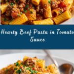 Beef Pasta in Tomato Sauce Recipe