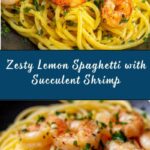 Lemon Spaghetti with Shrimp Recipe