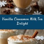 Homemade Vanilla Cinnamon Milk Tea Recipe