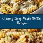 Stovetop Creamy Ground Beef Pasta Recipe