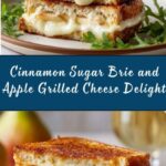 Cinnamon Sugar Brie and Apple Grilled Cheese Recipe