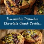 Pistachio Chocolate Chunk Cookies Recipe