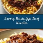 Crock Pot Mississippi Beef Noodles Recipe