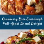 Cranberry Brie Sourdough Pull-Apart Bread Recipe