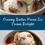 Homemade Butter Pecan Ice Cream Recipe