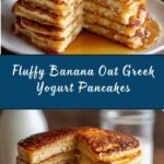 Banana Oat Greek Yogurt Pancakes Recipe