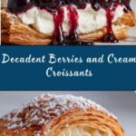 Berries and Cream Filled Croissants Recipe