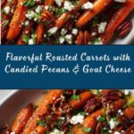 Roasted Carrots with Candied Pecans and Goat Cheese Recipe