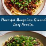 Mongolian Ground Beef and Noodles Recipe