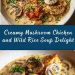 Creamy Mushroom Chicken and Wild Rice Soup Recipe