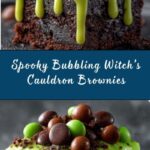 Bubbling Witch’s Cauldron Brownies Recipe
