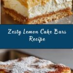 Lemon Cake Bars Recipe