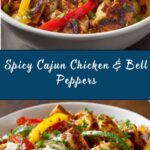 Cajun Chicken with Bell Peppers: A Flavorful Delight! Recipe