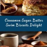 Cinnamon Sugar Butter Swim Biscuits Recipe