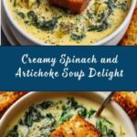 Creamy Spinach and Artichoke Soup Recipe