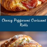 Easy Mozzarella Pepperoni Croissant Rolls Recipe
