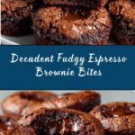 Fudgy Espresso Brownie Bites Recipe