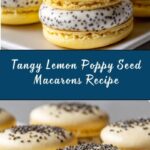 Lemon Poppy Seed Macarons Recipe