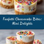 Mini Funfetti Cheesecake Bites Recipe