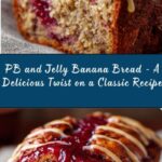 PB and Jelly Banana Bread Recipe