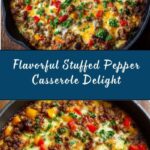 Easy Stuffed Pepper Casserole Recipe