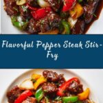 Pepper Steak with Bell Peppers and Onion Recipe