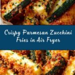 Crispy Air Fryer Parmesan Zucchini Fries Recipe