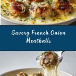 French Onion Meatballs Recipe