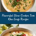 Slow Cooker Tom Kha Soup (Thai Coconut Chicken Soup) Recipe