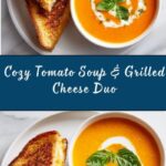 Easy Tomato Soup with Grilled Cheese Recipe