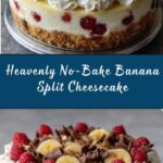 No-Bake Banana Split Cheesecake Recipe