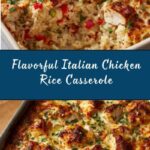 Italian Chicken Rice Casserole Recipe