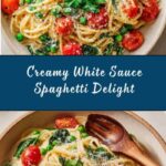 White Sauce Spaghetti Recipe