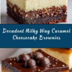 Milky Way Caramel Cheesecake Brownies Recipe
