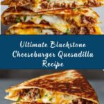 Blackstone Cheeseburger Quesadilla Recipe