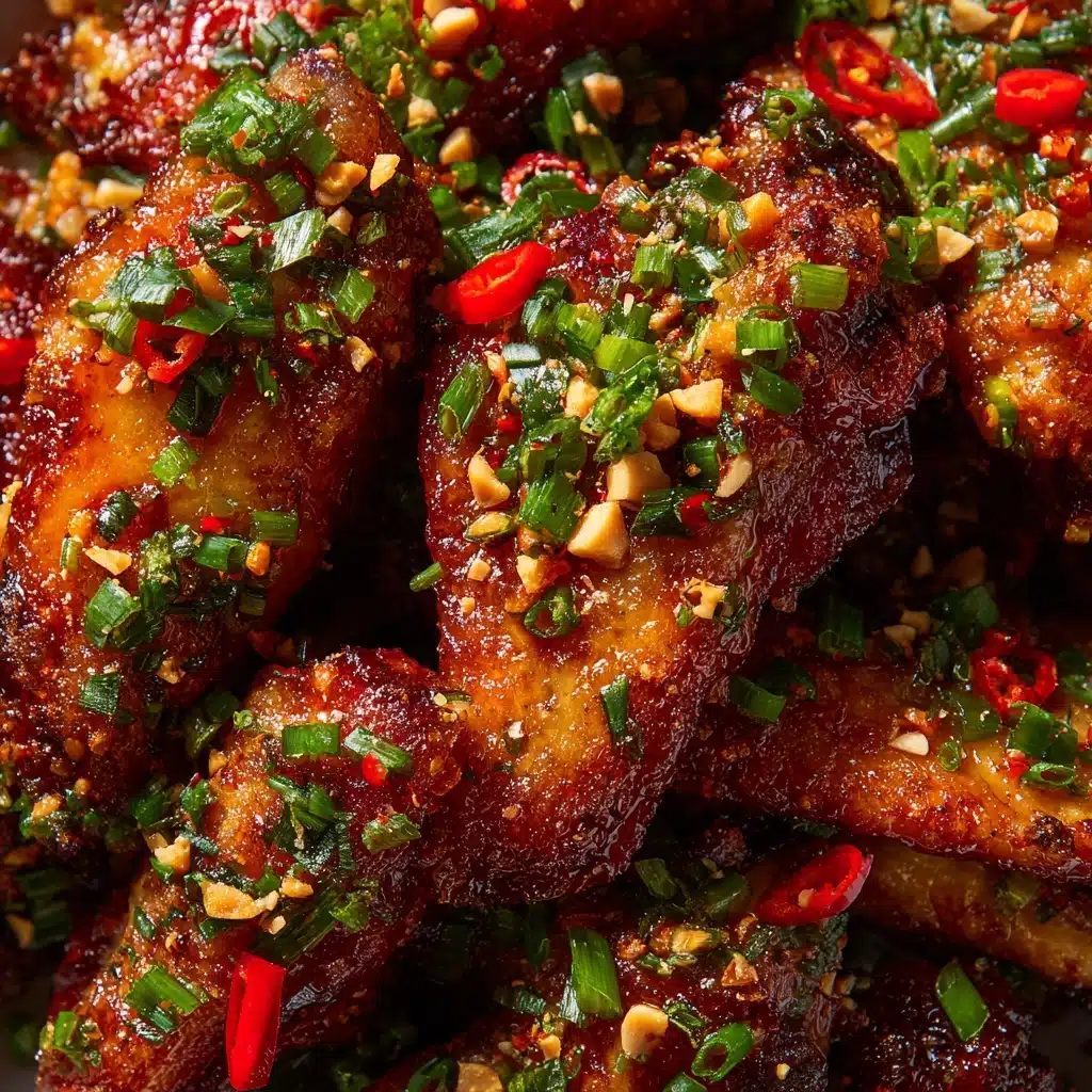 Sticky Lemongrass Chilli Air Fryer Chicken Wings Recipe - Recipe Image