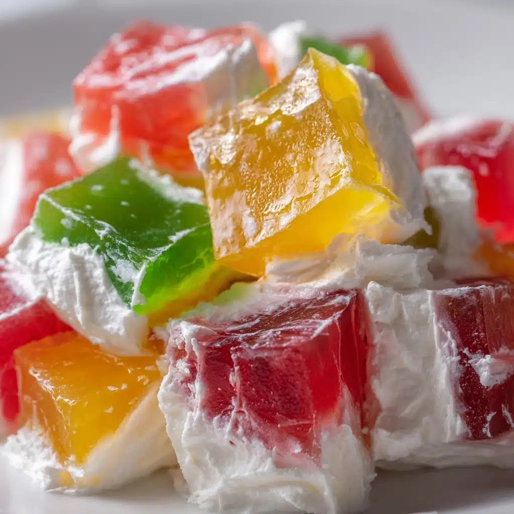 Easter Fruit Fluff Salad Recipe - Recipe Image