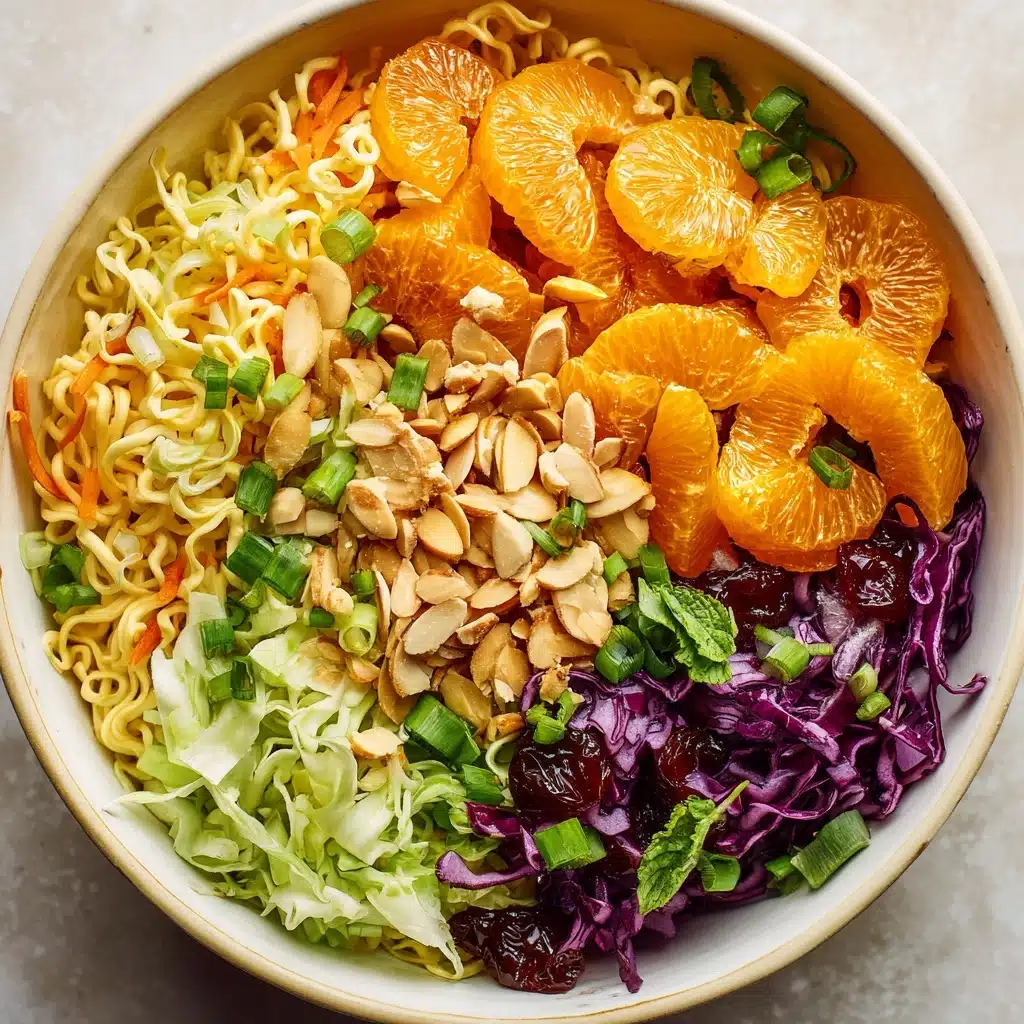 Crunchy Asian Ramen Noodle Salad Recipe - Recipe Image
