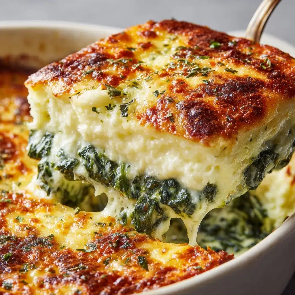 Baked Spinach Casserole Recipe - Recipe Image
