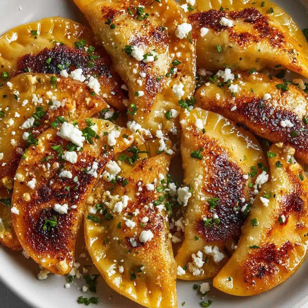 Roasted Butternut Squash Feta Pierogi Recipe - Recipe Image