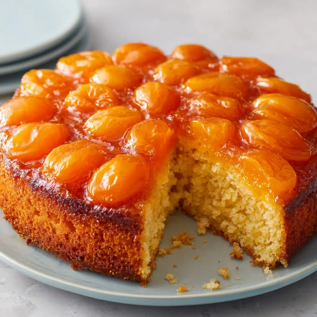 Apricot Upside-Down Cake Recipe - Recipe Image